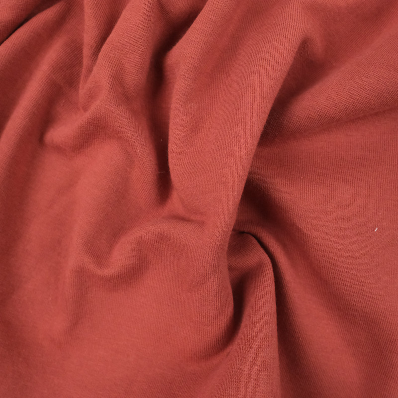Raspberry Jersey Fleece - Maison Klem